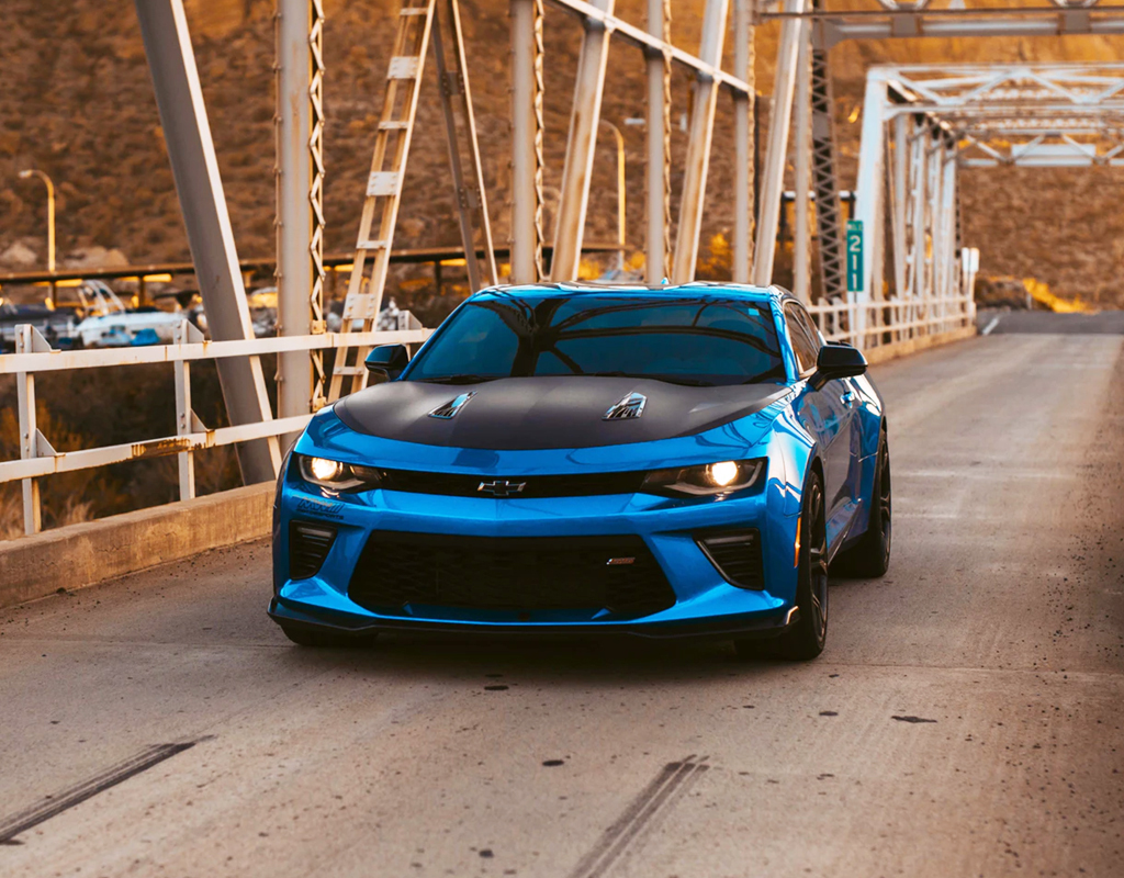 Chevrolet Camaro 2-door convertible blue