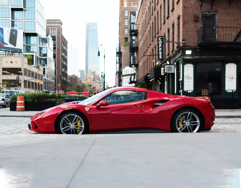 Ferrari Portofino 2-door coupe silver